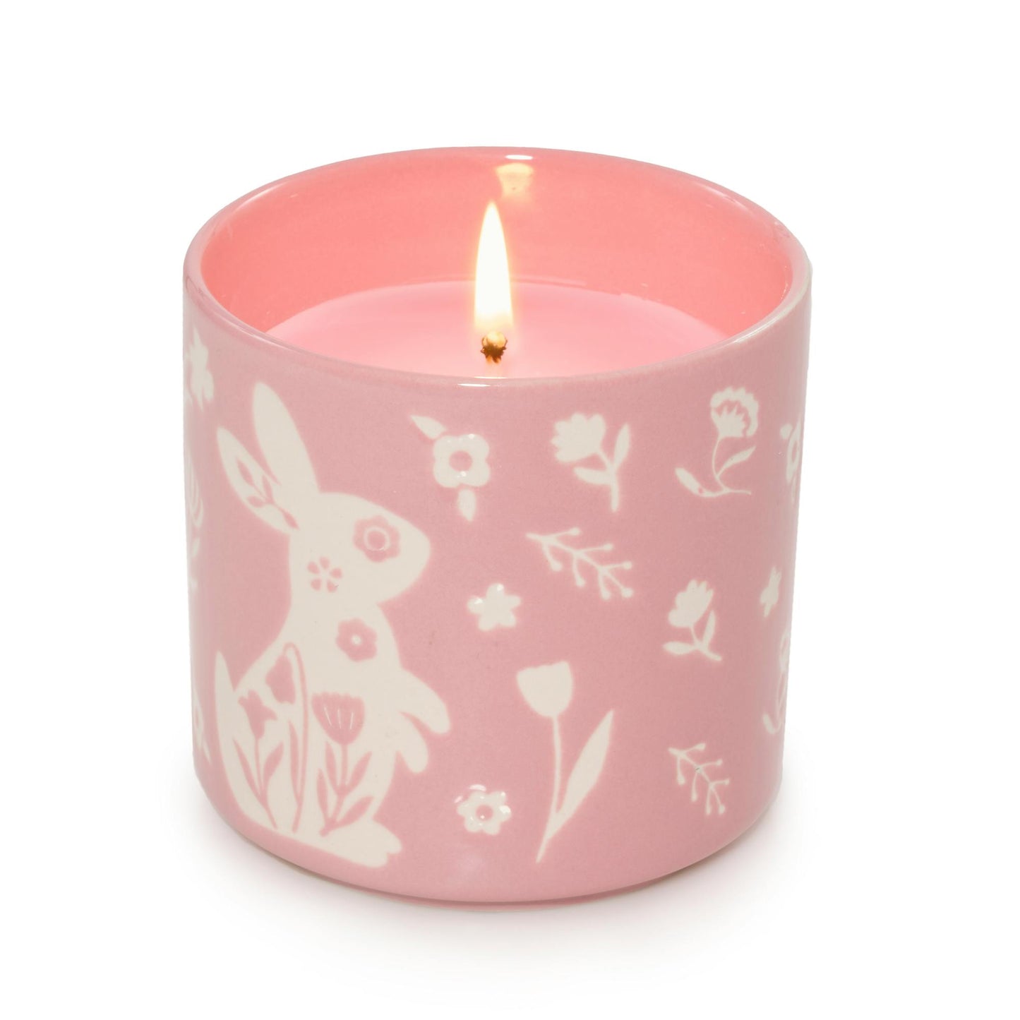 Strawberry Bunny Shortcake Decorative Tumbler Candle