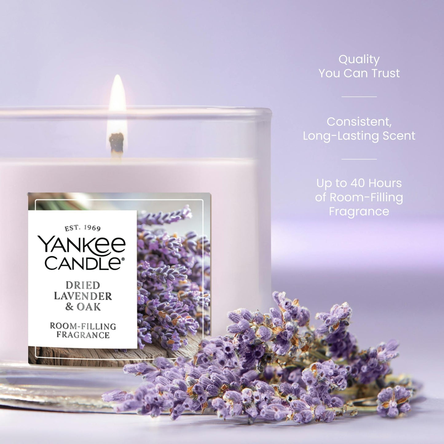 Dried Lavender & Oak​