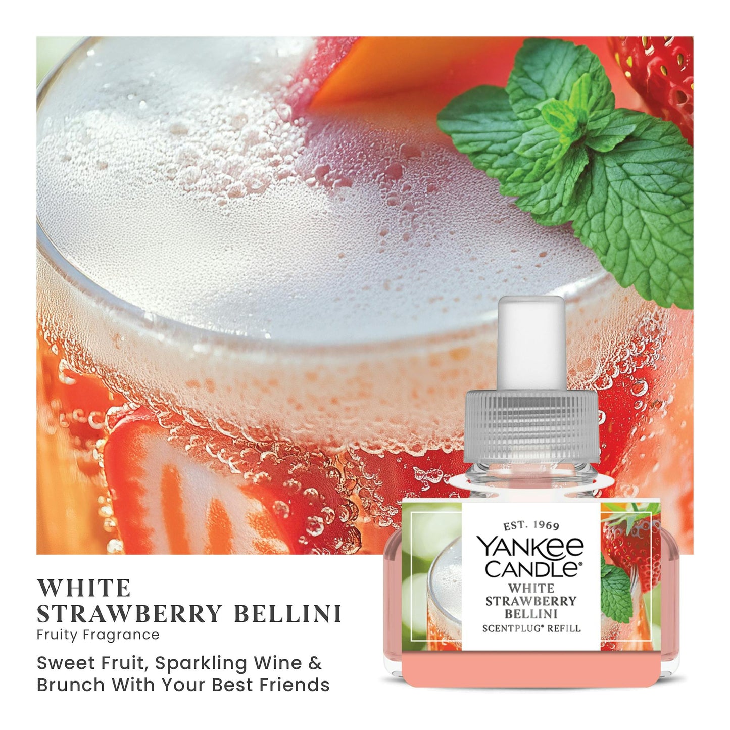 White Strawberry Bellini