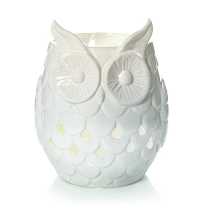 owl with LED and timer garden party