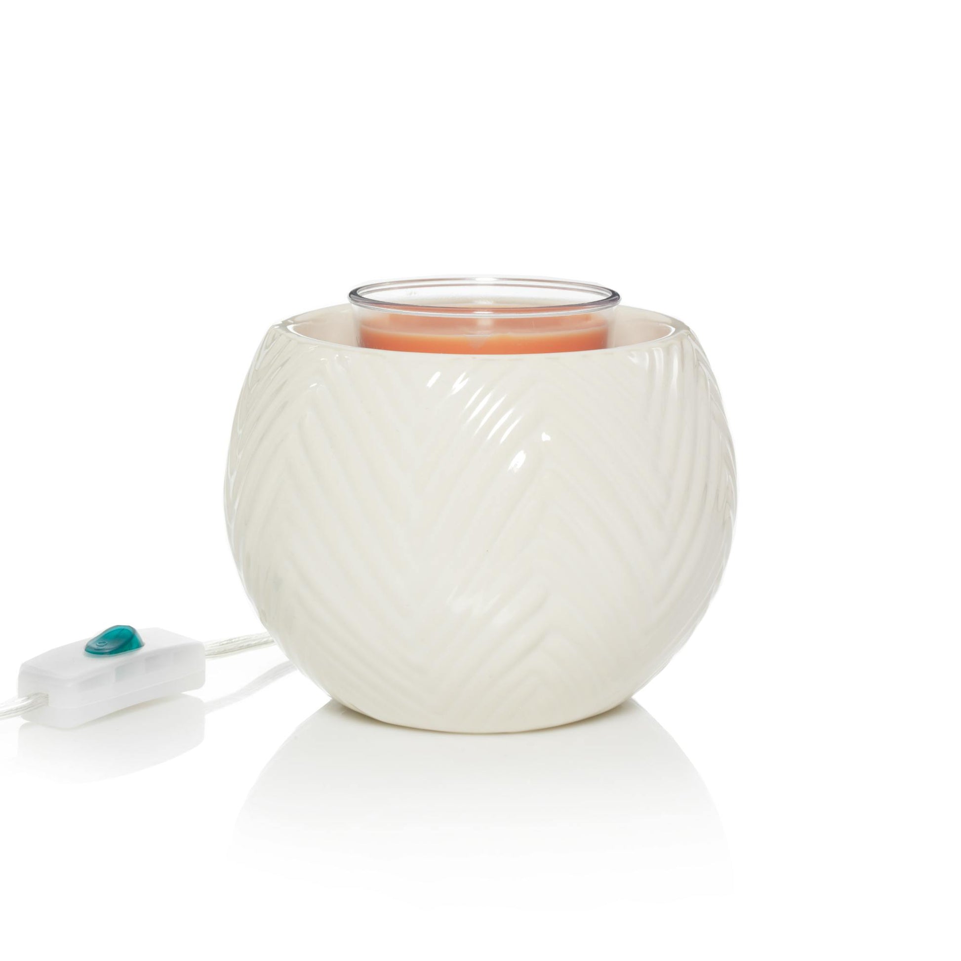 wax melt warmer with wax melt tart