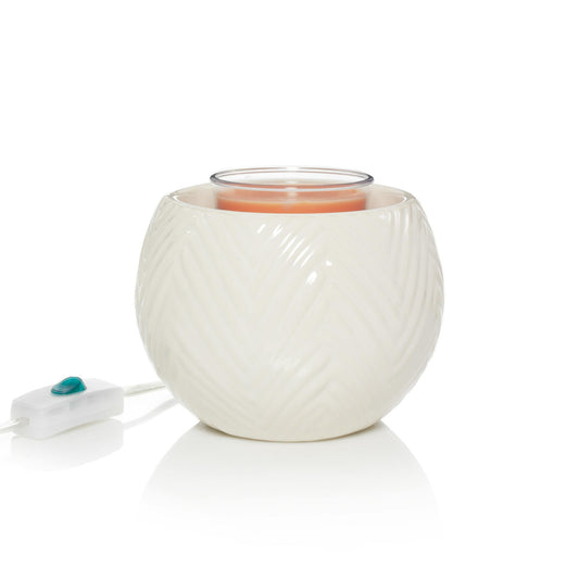 wax melt warmer with wax melt tart