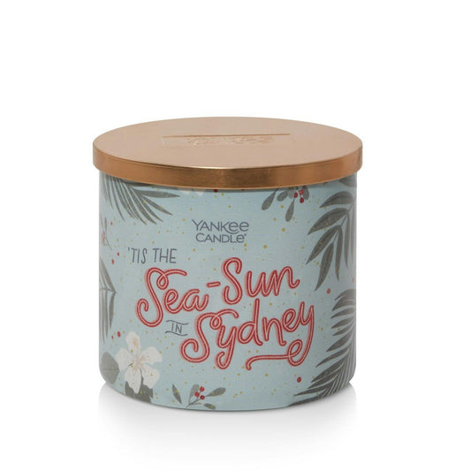 Passport to the Holidays Collection Tis The Sea-Sun in Sydney 3-Wick Candle